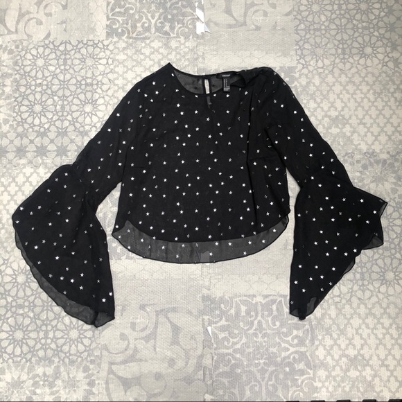 New!! Chiffon star top size S - Picture 4 of 8